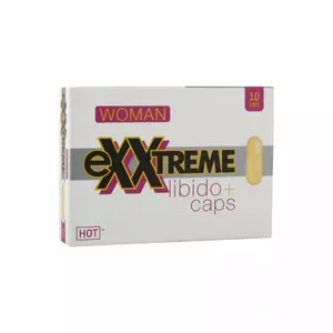Capsules HOT Ex Libido Caps Her 1 x 10 pcs – female libido supplement, single blister pack