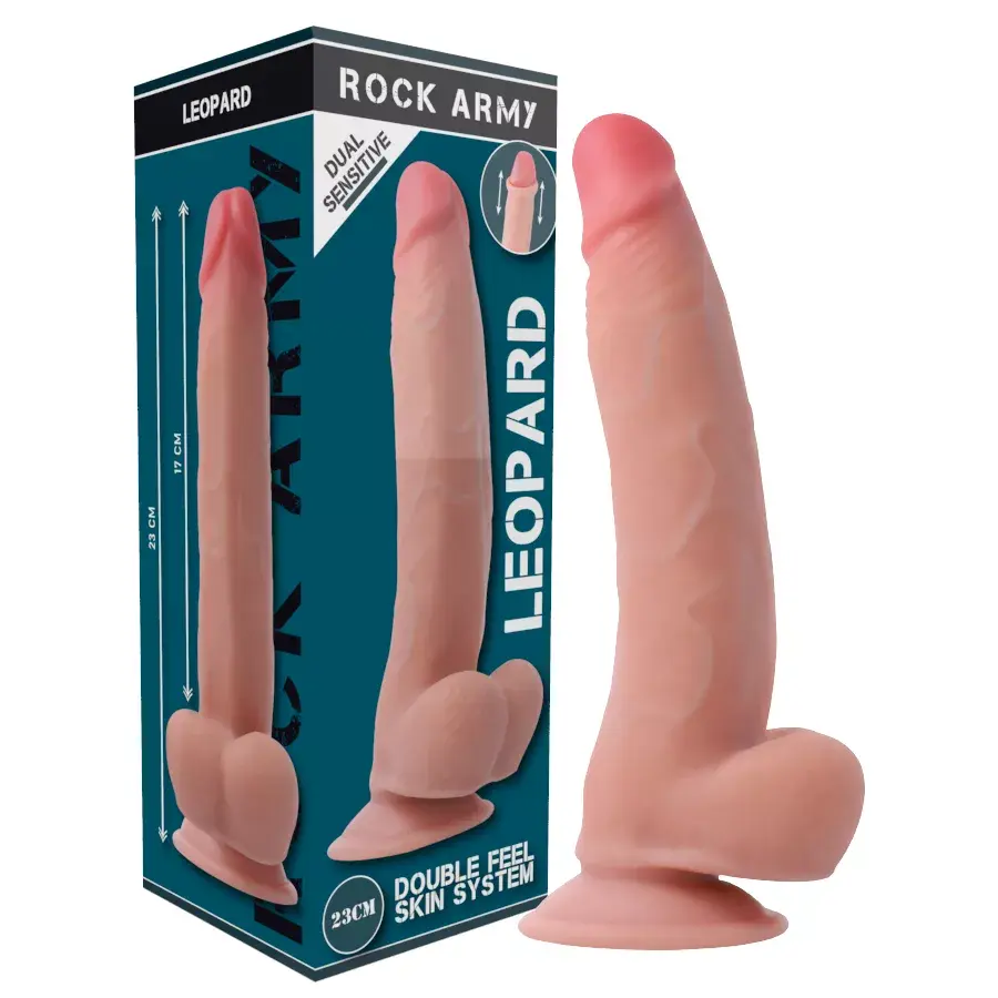 Дилдо ROCKARMY DUAL DENSITY LEOPARD Photo 8