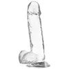Дилдо x ray Clear Cock with Balls — 20 см Photo 2