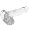 Дилдо x ray Clear Cock with Balls — 20 см Photo 3