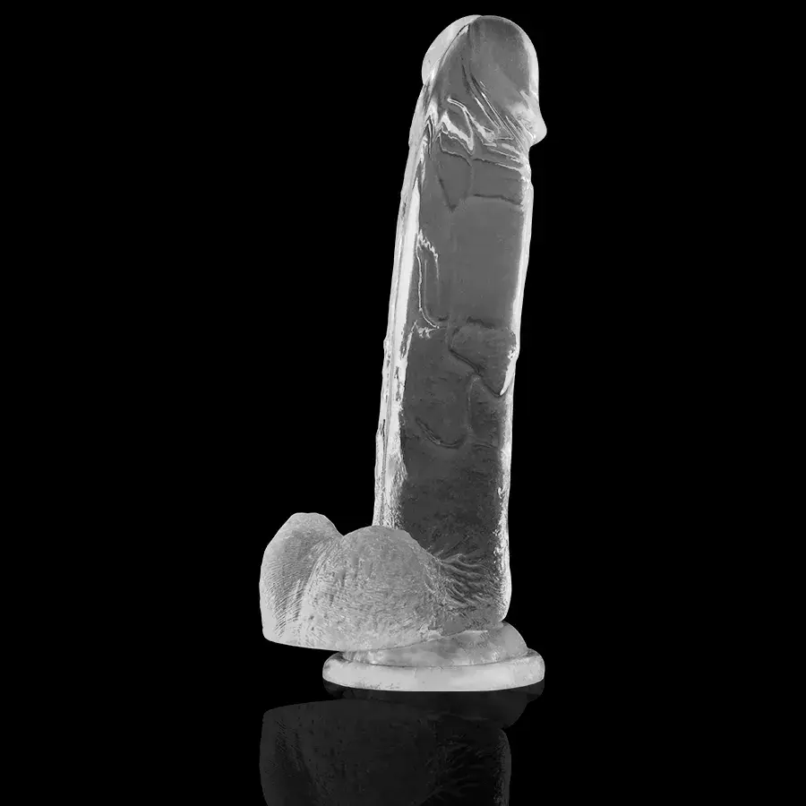 Фаллоимитатор x ray Clear Cock with Balls 22 см Photo 6