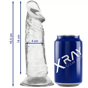 X Ray XRAY CLEAR COCK Dildo 16.5 cm x 4 cm