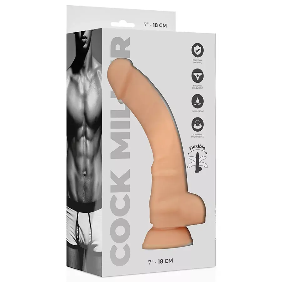 Фаллоимитатор Cock Miller Cocksil силикон 18 см Photo 8
