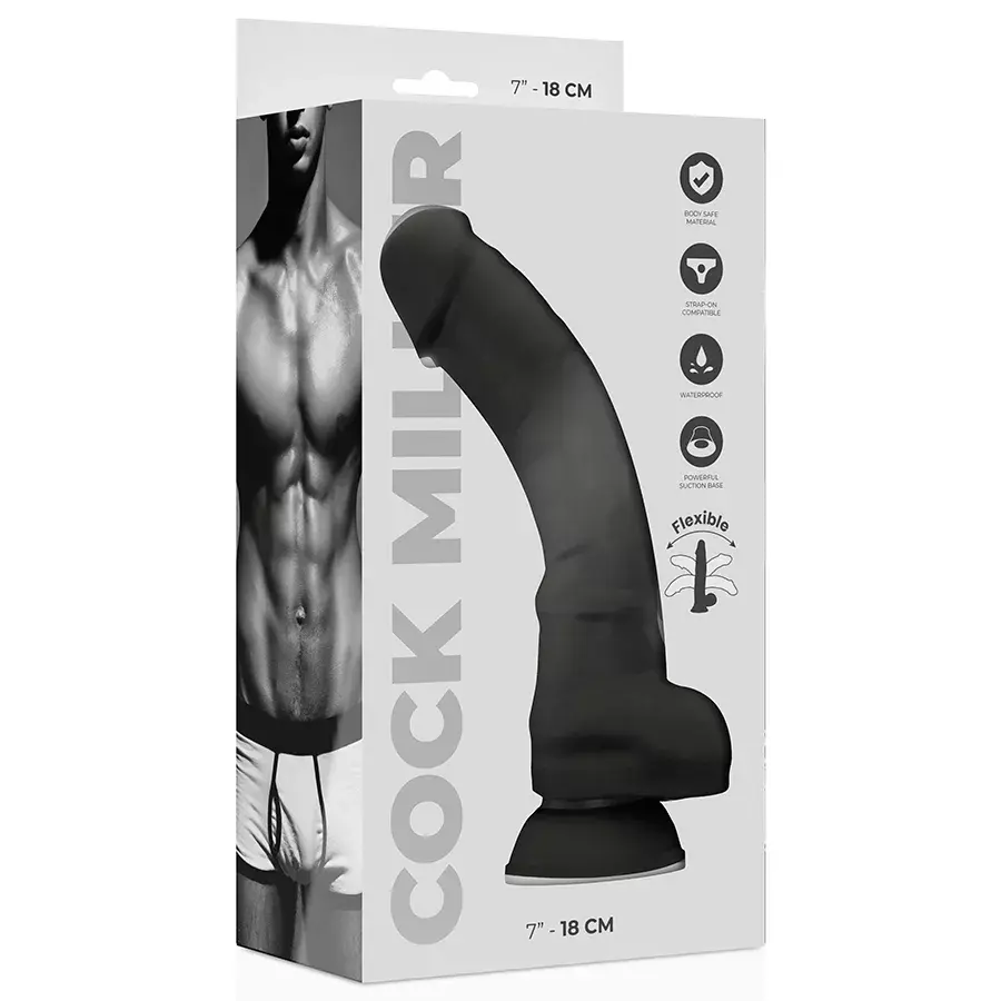 Дилдо Cock Miller Cocksil артикулируемый 18 см Photo 8