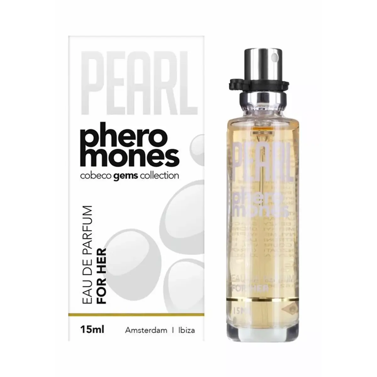 Eau de Parfum Cobeco Pearl Pheromones for Her 15 ml Photo 1