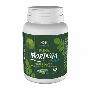 Kapsulas HOT Moringa Man Power 60 gab. — uztura bagātinātājs ar moringu vīriešiem
