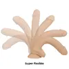 Dildo cock miller COCKSIL articulable silicone 24 cm Photo 6