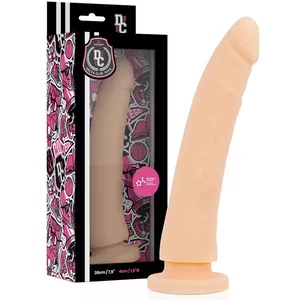 Dildo DELTACLUB DELTA CLUB Medical Silicone 20 cm length, 4 cm diameter