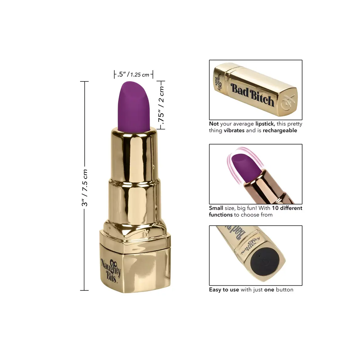 Вибратор California Exotics CALEXOTICS Silicone Pink Photo 7