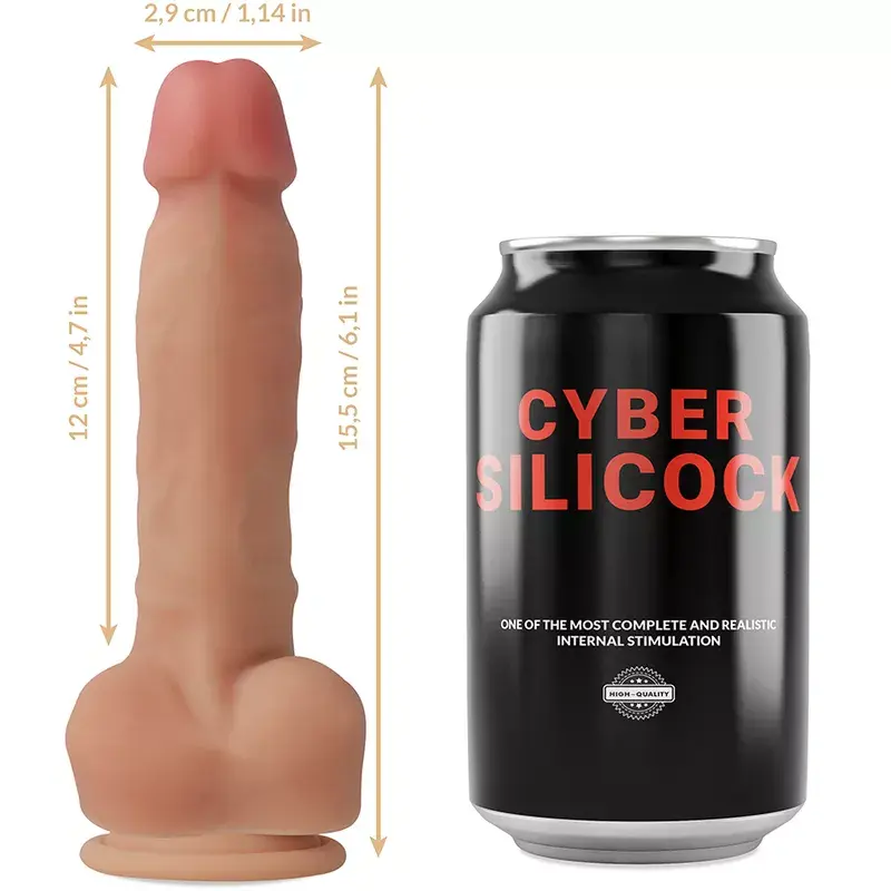 Дилдо Cyber Silicock Ansel 15,5 см Photo 5