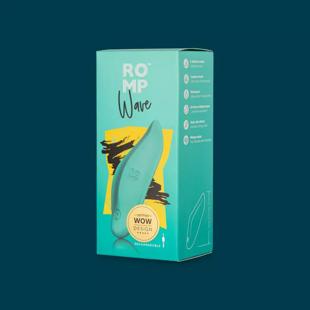 Мини-вибратор ROMP Wave — клиторальный стимулятор Photo 7