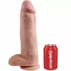 Дилдо KING COCK 12 DILDO FLESH WITH BALLS Photo 3