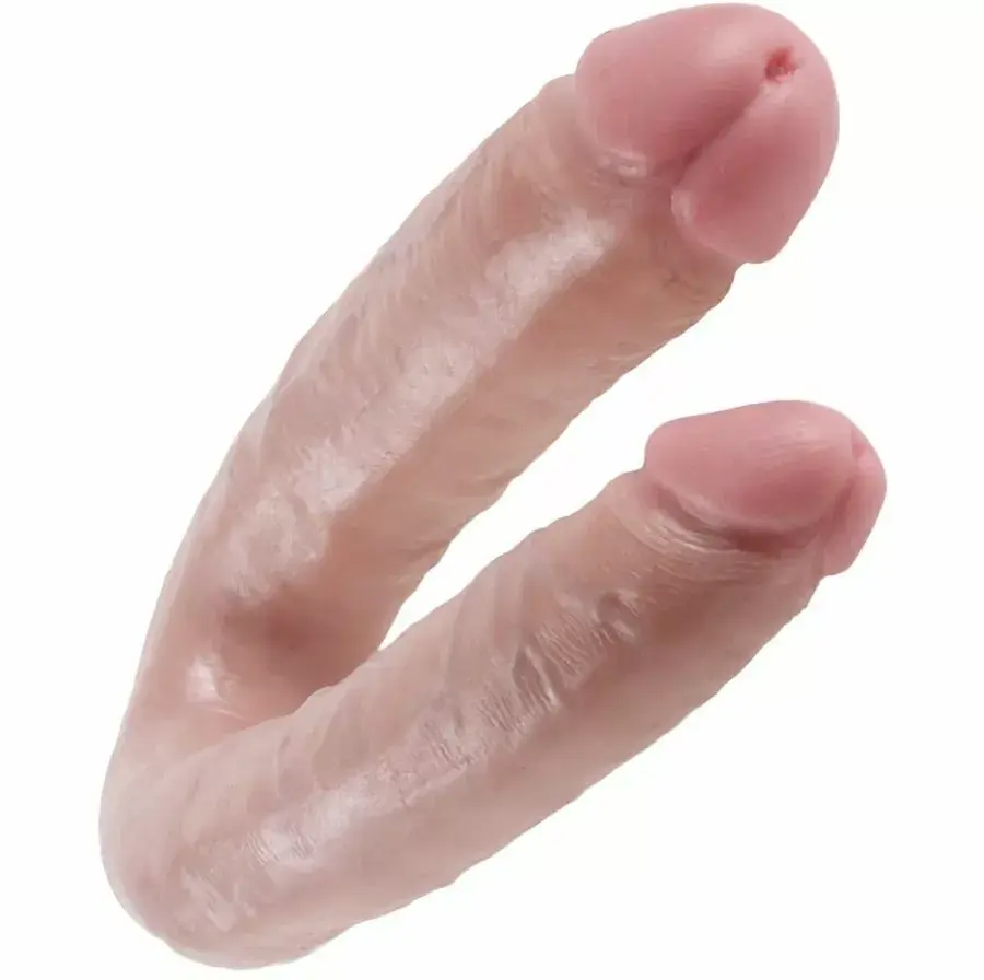 Dildo King Cock U-Shaped Large Double Trouble Photo 2