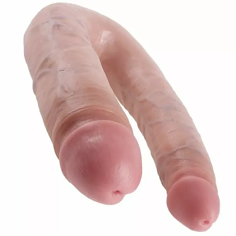 Dildo King Cock U-Shaped Large Double Trouble Photo 3