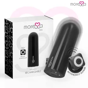 Vibrator MORESSA Nix Remote Control Black — weight 0.22 kg