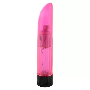 CRYSTAL CLEAR VIBRATOR LADY PINK