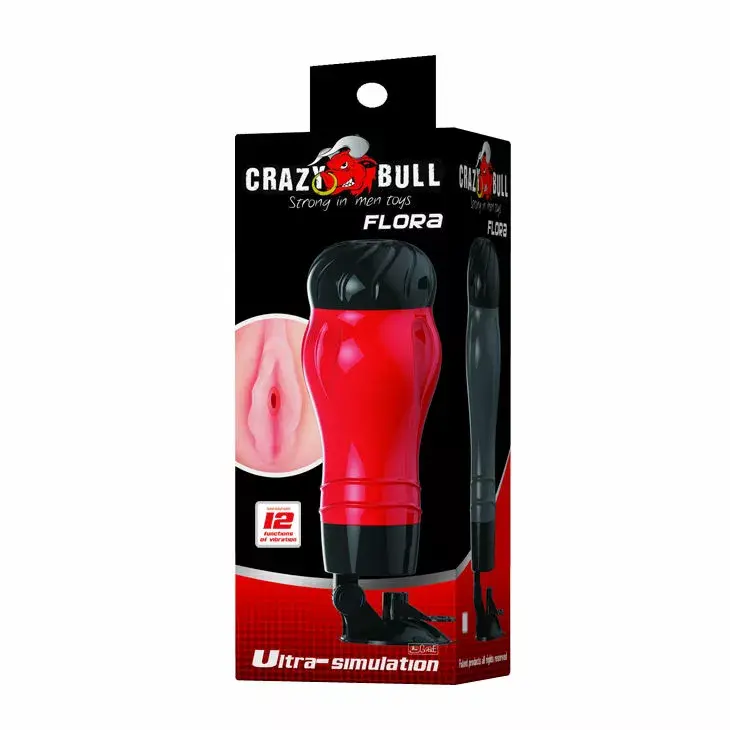 Мастурбатор Crazy Bull Flora силикон телесный Photo 9