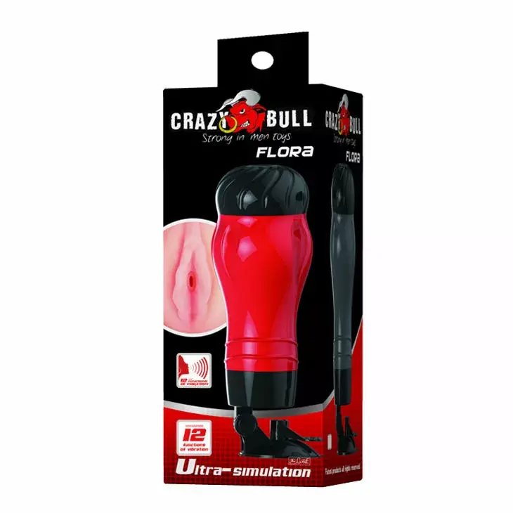 Мастурбатор Crazy Bull Flora силиконовая реалистичная вагина Photo 9