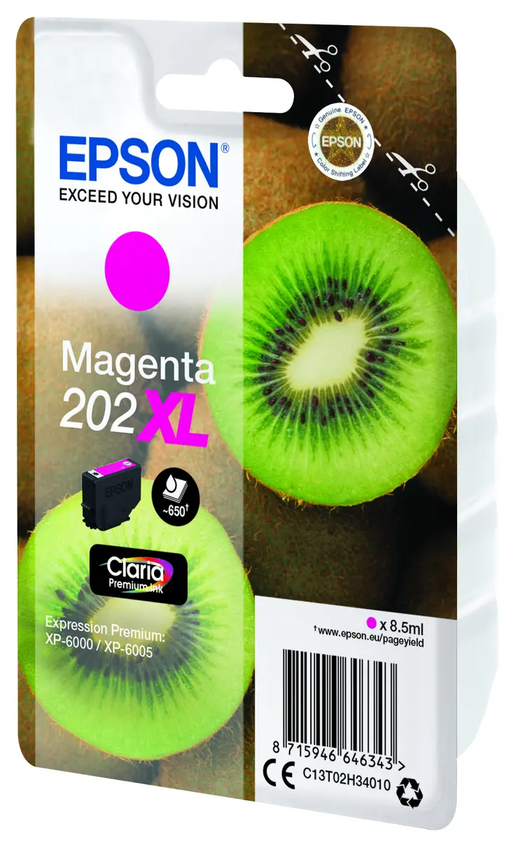 Epson Kiwi 202XL Magenta Claria Premium