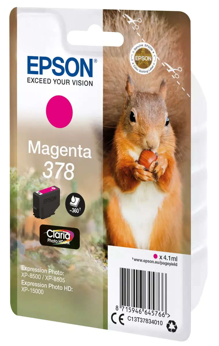 Kārtridžs Epson 378 Magenta Photo 2