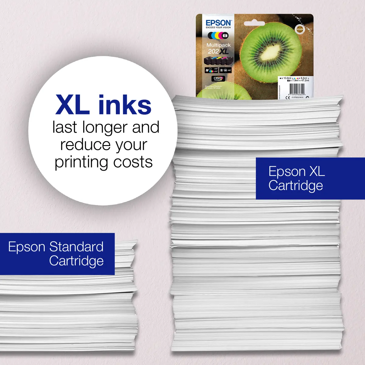 Черный картридж Epson 202 Claria Premium Ink Photo 4