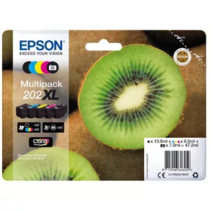 Картридж Epson Ink C13T02G74010 202XL XL BK PBK C M Y