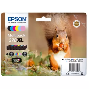 Cartridge Epson C13T37984010 378XL XL Multipack BK C M Y PC PM