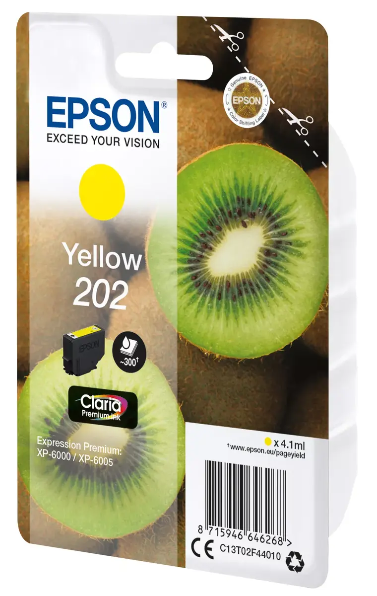 Cartridge Epson 202 Yellow Photo 2