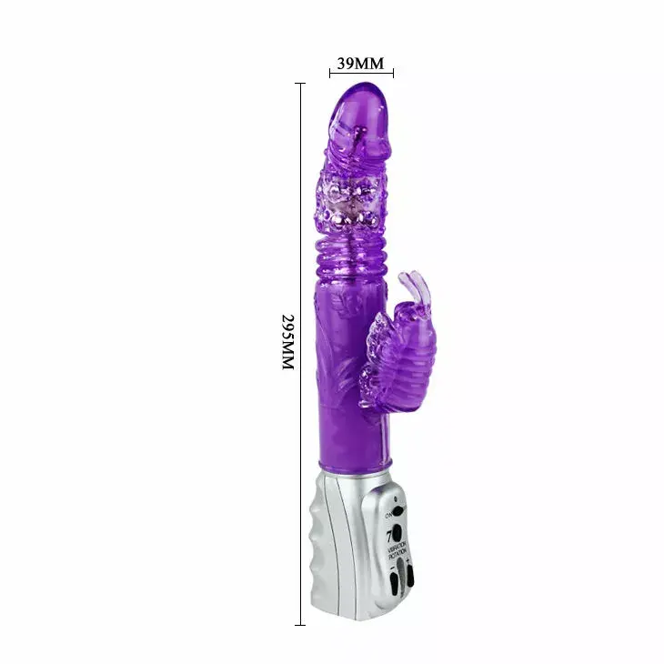 Vibrators BAILE Silicone Pink D-205177 Photo 5