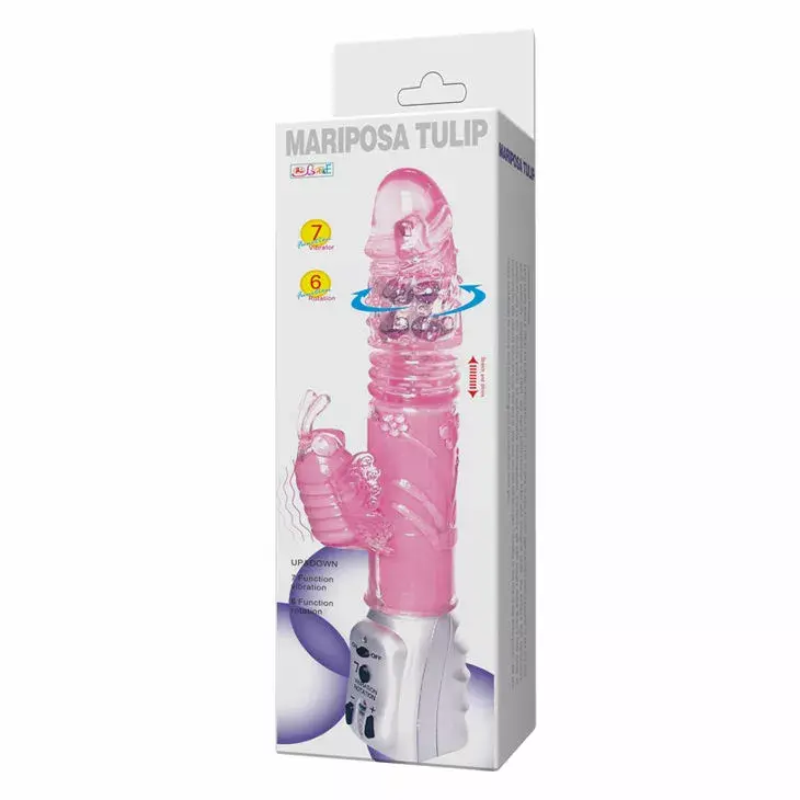 Vibrators BAILE Silicone Pink D-205177 Photo 8