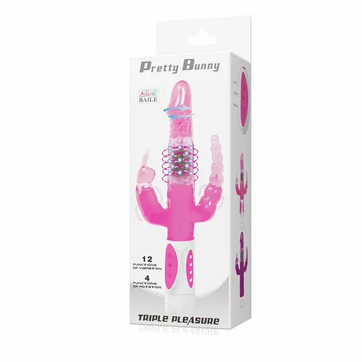 Вибратор BAILE Silicone Purple — BAILE D-207065 Photo 7