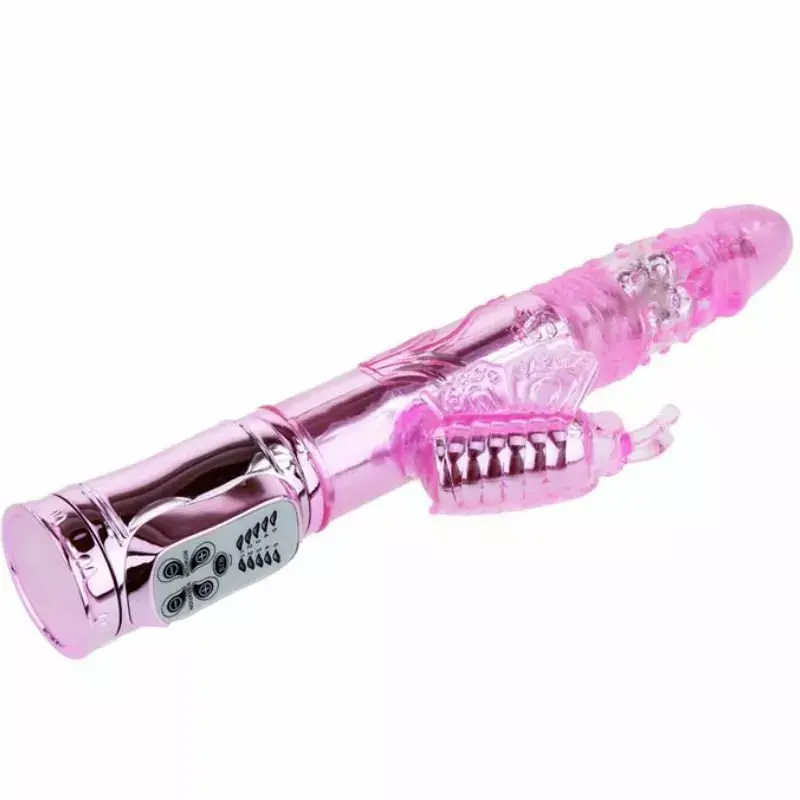 Вибратор BAILE Silicone Purple — перезаряжаемый силиконовый Photo 3