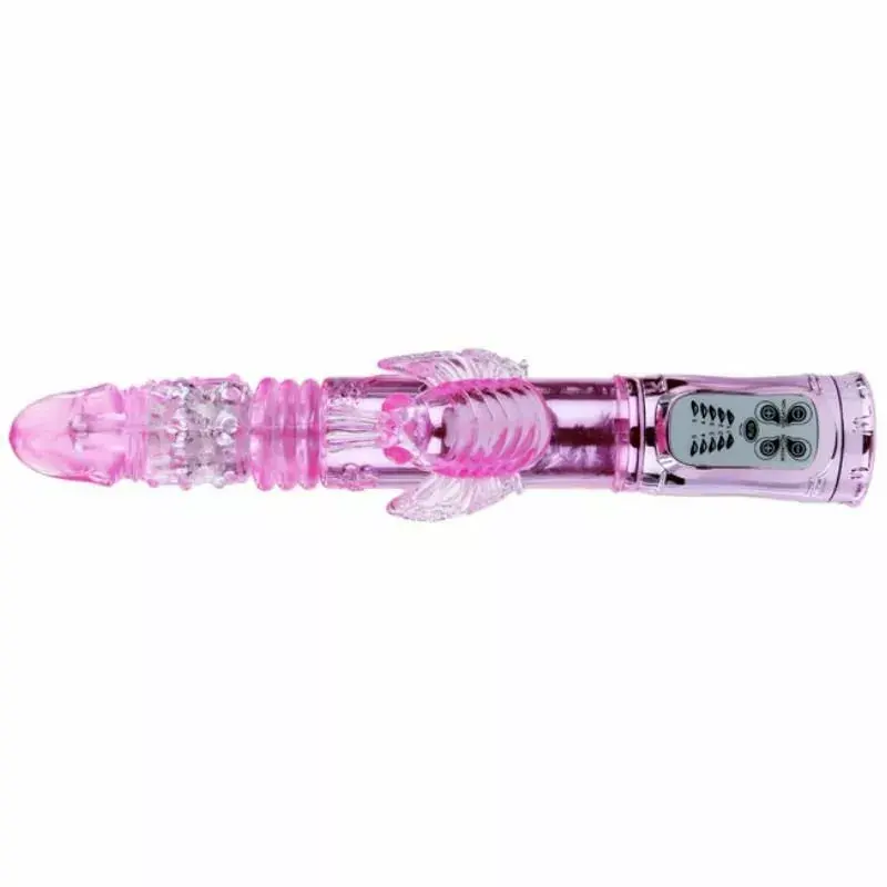 Вибратор BAILE Silicone Purple — перезаряжаемый силиконовый Photo 4