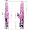 Вибратор BAILE Silicone Purple — перезаряжаемый силиконовый Photo 6
