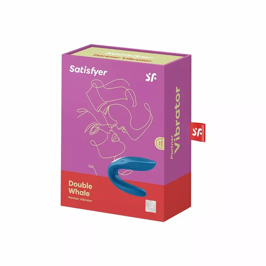 Couple vibrator Satisfyer Double Whale Photo 4