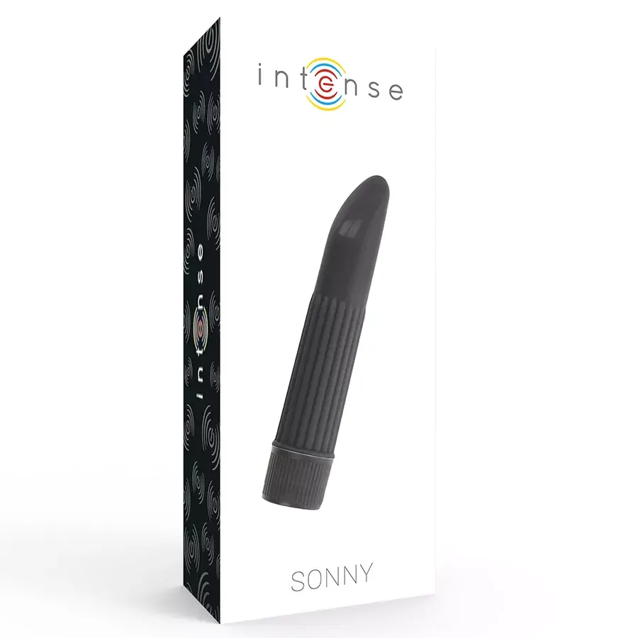 Вибратор INTENSE Silicone Black Photo 3