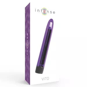 Вибратор INTENSE Silicone Lilac — силикон, водонепроницаемый, несколько режимов вибрации, 0,12 кг