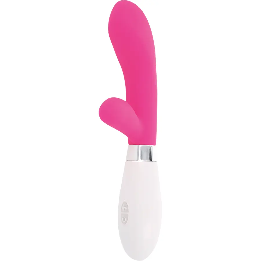 Vibrator GLOSSY Jackson Rabbit Pink Photo 3