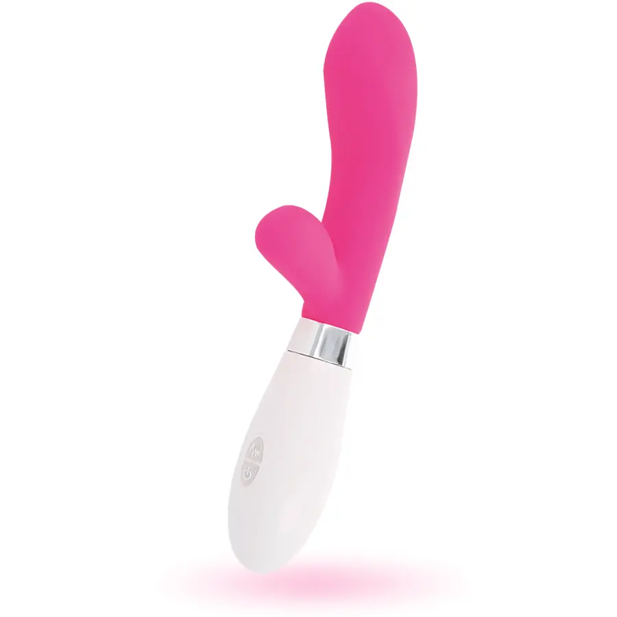 Vibrator GLOSSY Jackson Rabbit Pink Photo 4