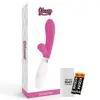 Vibrator GLOSSY Jackson Rabbit Pink Photo 5