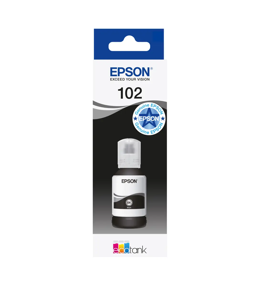 Чернильный флакон Epson 102 EcoTank пигментный черный Photo 7
