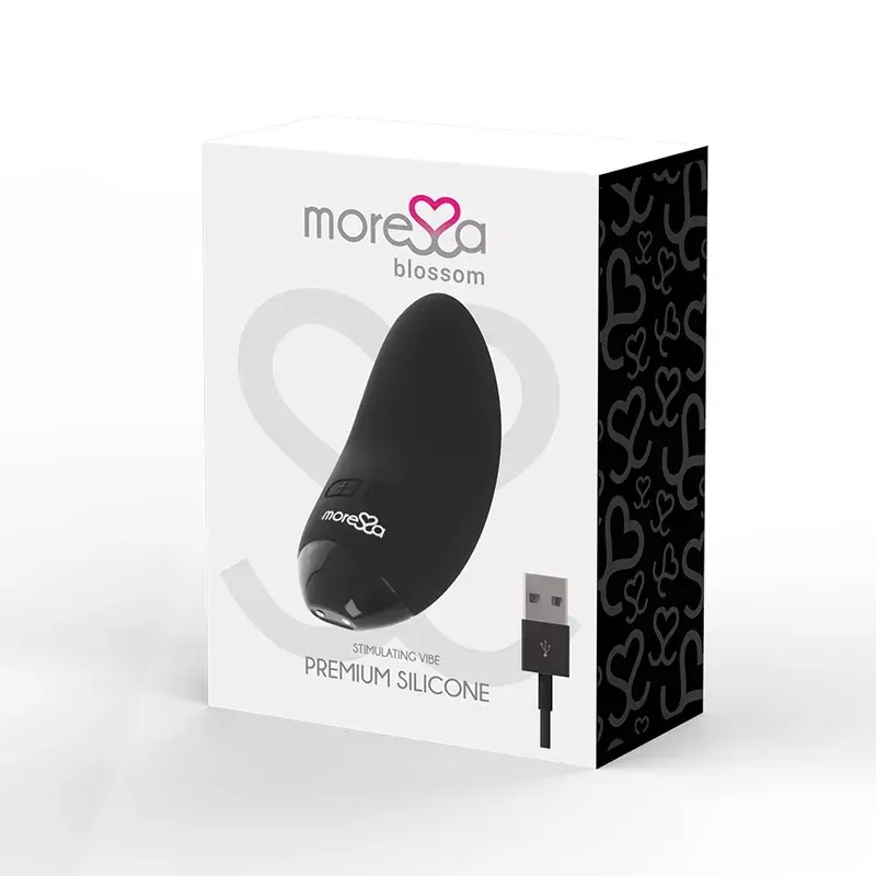 Вибратор MORESSA D-221126 Blossom Black Photo 2