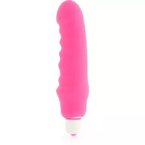 Silicone Vibrator Dolce Vita Genius Pink with Multiple Vibration Settings and Ergonomic Design