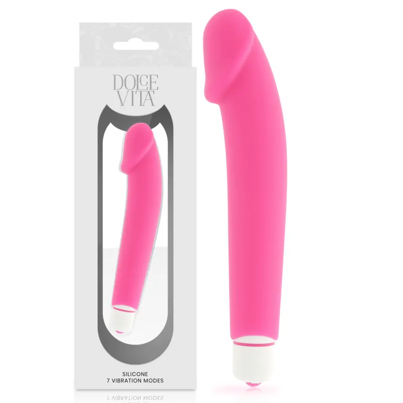 Silikona realistiskais vibrators, dolce vita D-224099
