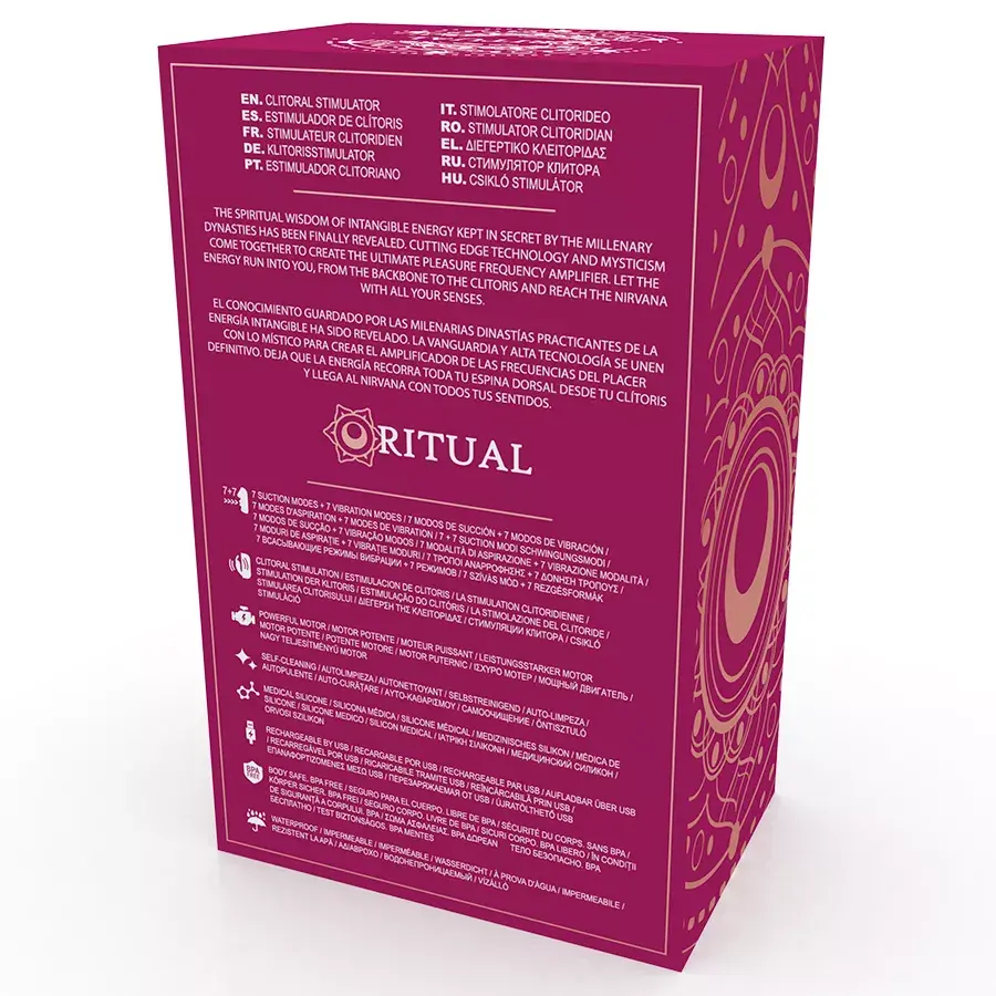 Клиторальный стимулятор RITHUAL SHUSHU 2.O New Generation Photo 4