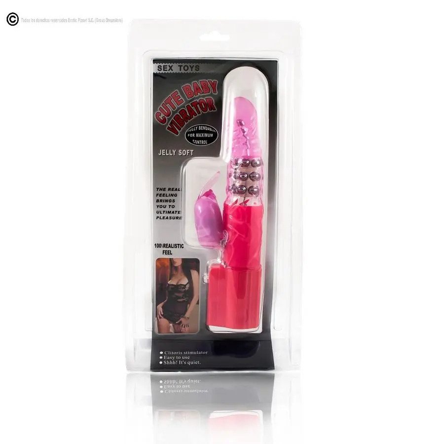 Vibrators BAILE Silikona Rozā, D34-149094RS, 8435565918446