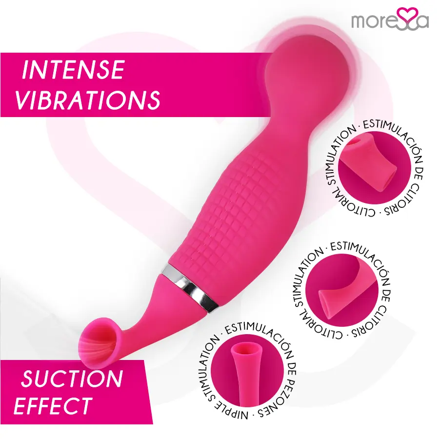 MORESSA KIRK DUO rechargeable silicone massager Photo 3