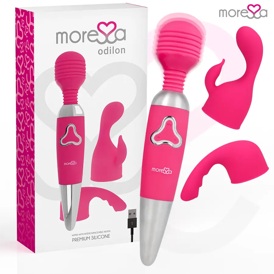 Silikona uzlādējams dildo MORESSA ODILON PREMIUM