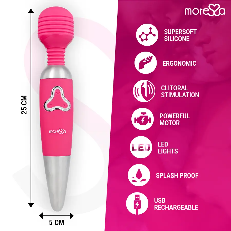 Silicone rechargeable dildo MORESSA ODILON PREMIUM D-213237 Photo 4