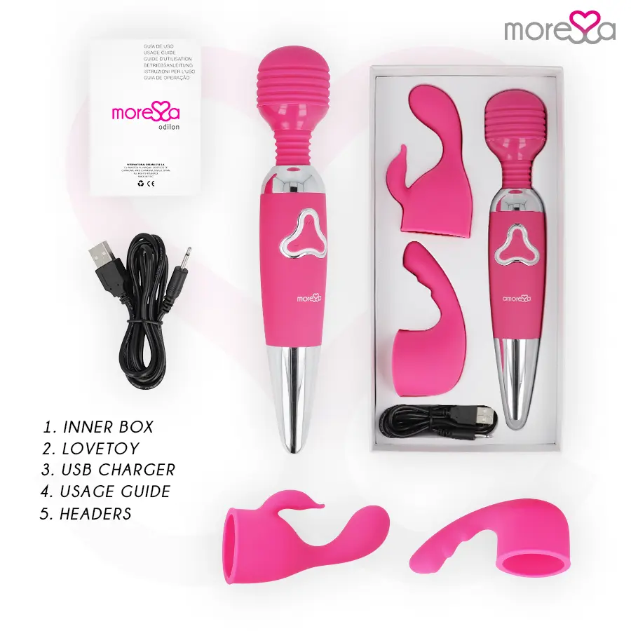 Silicone rechargeable dildo MORESSA ODILON PREMIUM D-213237 Photo 6